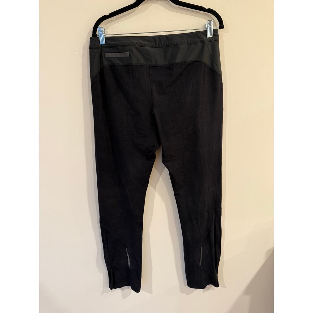 Lululemon Mens Chill Stop Thermal Soft Shell Reflective Pants Ankle Zip Sz 34